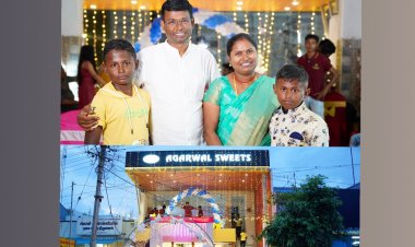 Vijay Kumar G -  The Entrepreneur which we need is here! Agarwal Sweets and Restaurant witnessed an opening like never seen in the history of Sulur, Coimbatore, Tamilnadu