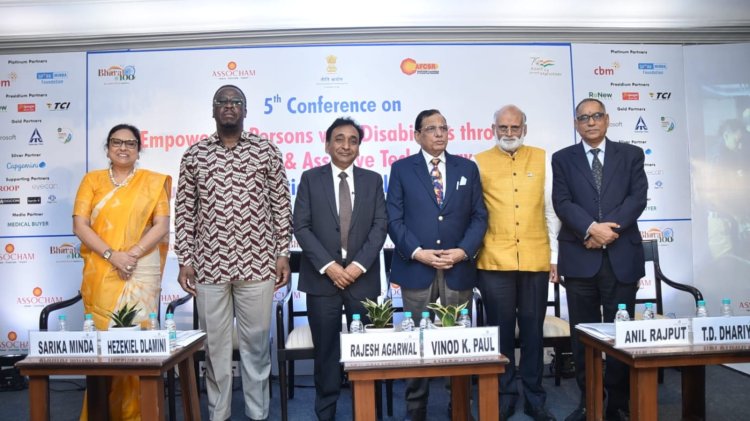 Maximizing R&D, innovation, and priority groups with assistive technology to reach 100% of the concerned population says Mr. Vinod Paul, Member, NITI Aayog, GoI